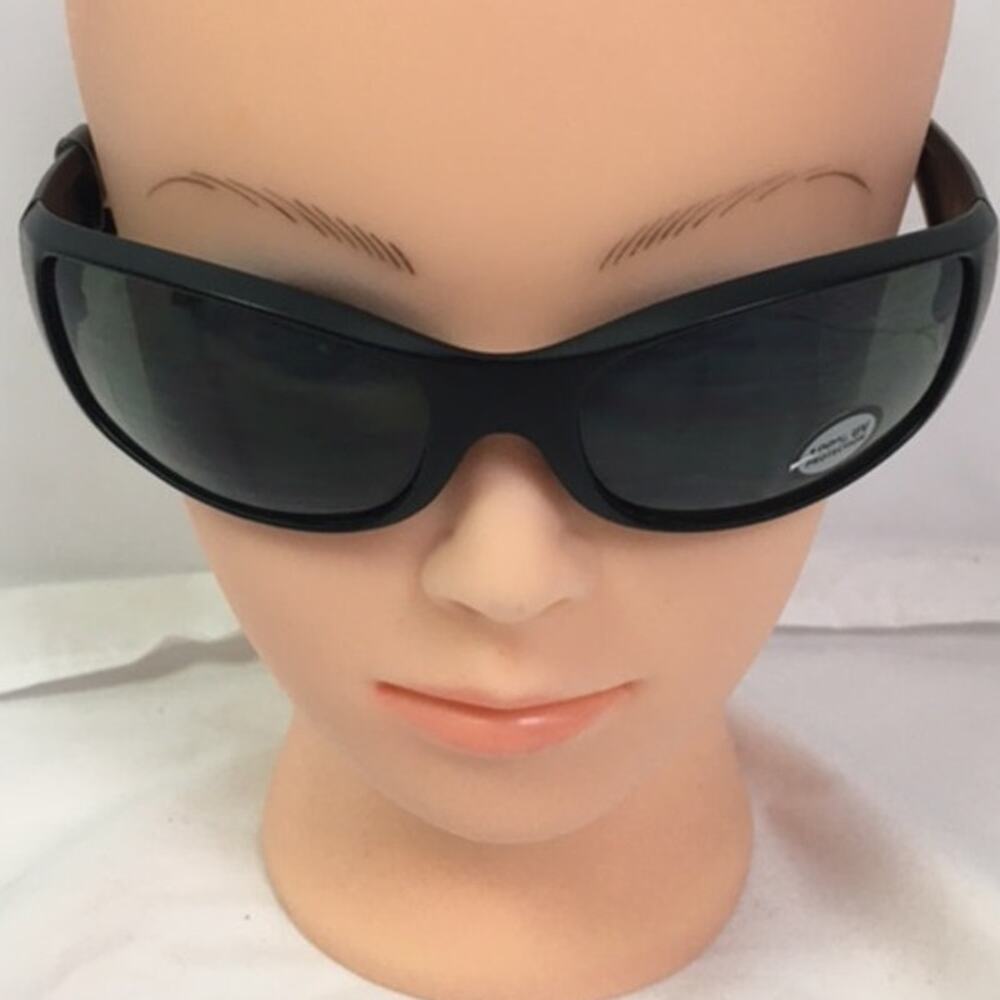 Rectangular Sunglasses Black 100% UV Protection